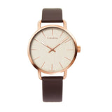 Buy Shop Calvin Klein Even Silver Dial Brown Leather Strap Watch for Men - K7B216G6 USA Online