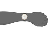 Buy Shop Calvin Klein Even White Dial Black Leather Strap Watch for Women - K7B216C6 USA Online