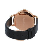 Buy Shop Calvin Klein Even White Dial Black Leather Strap Watch for Women - K7B236C6 USA Online