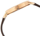 Buy Shop Calvin Klein Even White Dial Brown Leather Strap Watch for Women - K7B236G6 USA Online