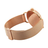 Buy Shop Calvin Klein Even White Dial Rose Gold Mesh Bracelet Watch for Women - K7B21626 USA Online
