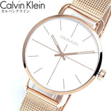 Buy Shop Calvin Klein Even White Dial Rose Gold Mesh Bracelet Watch for Women - K7B21626 USA Online