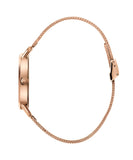 Buy Shop Calvin Klein Even White Dial Rose Gold Mesh Bracelet Watch for Women - K7B23626 USA Online