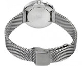 Buy Shop Calvin Klein Firm Black Dial Silver Mesh Bracelet Watch for Women - K3N23121 USA Online