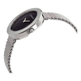 Buy Shop Calvin Klein Firm Black Dial Silver Mesh Bracelet Watch for Women - K3N23121 USA Online