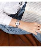 Buy Shop Calvin Klein Firm White Dial Silver Mesh Bracelet Watch for Women - K3N23126 USA Online