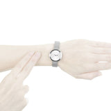 Buy Shop Calvin Klein Firm White Dial Silver Mesh Bracelet Watch for Women - K3N23126 USA Online