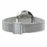 Buy Shop Calvin Klein Firm White Dial Silver Mesh Bracelet Watch for Women - K3N23126 USA Online