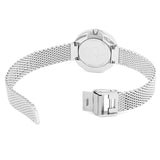 Buy Shop Calvin Klein Firm White Dial Silver Mesh Bracelet Watch for Women - K3N23126 USA Online