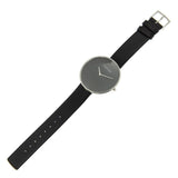 Buy Shop Calvin Klein Full Moon Black Dial Black Leather Strap Watch for Women - K8Y231C1 USA Online