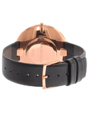 Buy Shop Calvin Klein Full Moon Black Dial Black Leather Strap Watch for Women - K8Y236C1 USA Online