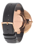 Buy Shop Calvin Klein Full Moon Black Dial Black Leather Strap Watch for Women - K8Y236C1 USA Online