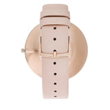 Buy Shop Calvin Klein Full Moon Silver Dial Pink Leather Stap Watch for Women - K8Y236Z6 USA Online