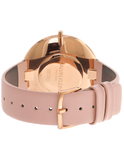 Buy Shop Calvin Klein Full Moon Silver Dial Pink Leather Stap Watch for Women - K8Y236Z6 USA Online