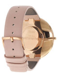 Buy Shop Calvin Klein Full Moon Silver Dial Pink Leather Stap Watch for Women - K8Y236Z6 USA Online