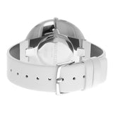 Buy Shop Calvin Klein Full Moon White Dial White Leather Strap Watch for Women - K8Y231L6 USA Online