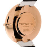 Buy Shop Calvin Klein Full Moon White Dial White Leather Strap Watch for Women - K8Y236L6 USA Online