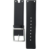 Buy Shop Calvin Klein Glam Transparent Dial Black Leather Strap Watch for Women - K9423107 USA Online