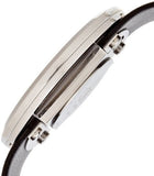 Buy Shop Calvin Klein Glam Transparent Dial Black Leather Strap Watch for Women - K9423107 USA Online