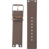 Buy Shop Calvin Klein Glam Transparent Dial Brown Leather Strap Watch for Women - K9423303 USA Online