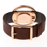 Buy Shop Calvin Klein Glam Transparent Dial Brown Leather Strap Watch for Women - K9423303 USA Online