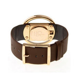 Buy Shop Calvin Klein Glam Transparent Dial Brown Leather Strap Watch for Women - K9423503 USA Online