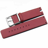 Buy Shop Calvin Klein Glam Transparent Dial Red Leather Strap Watch for Women - K9423144 USA Online