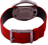 Buy Shop Calvin Klein Glam Transparent Dial Red Leather Strap Watch for Women - K9423144 USA Online