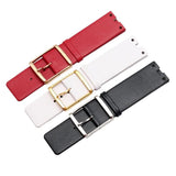 Buy Shop Calvin Klein Glam Transparent Dial White Leather Strap Watch for Women - K9423101 USA Online