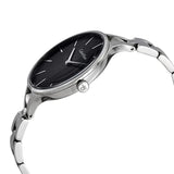 Buy Shop Calvin Klein Graphic Black Dial Silver Steel Strap Watch for Women - K7E23141 USA Online