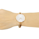 Buy Shop Calvin Klein Graphic Silver Dial Rose Gold Steel Strap Watch for Women - K7E23646 USA Online
