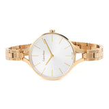 Buy Shop Calvin Klein Graphic Silver Dial Rose Gold Steel Strap Watch for Women - K7E23646 USA Online