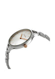 Buy Shop Calvin Klein Graphic Silver Dial Silver Steel Strap Watch for Women - K7E23B46 USA Online