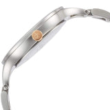 Buy Shop Calvin Klein Graphic Silver Dial Silver Steel Strap Watch for Women - K7E23B46 USA Online