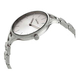 Buy Shop Calvin Klein Graphic White Dial Silver Steel Strap Watch for Women - K7E23146 USA Online