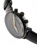 Buy Shop Calvin Klein High Noon Black Dial Black Leather Strap Watch for Men - K8M274CB USA Online