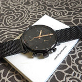 Buy Shop Calvin Klein High Noon Black Dial Black Mesh Bracelet Watch for Women - K8M27421 USA Online