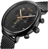 Buy Shop Calvin Klein High Noon Black Dial Black Mesh Bracelet Watch for Women - K8M27421 USA Online