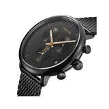 Buy Shop Calvin Klein High Noon Black Dial Black Mesh Bracelet Watch for Women - K8M27421 USA Online