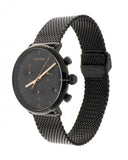 Buy Shop Calvin Klein High Noon Black Dial Black Mesh Bracelet Watch for Women - K8M27421 USA Online