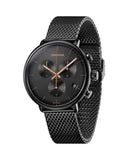 Buy Shop Calvin Klein High Noon Black Dial Black Mesh Bracelet Watch for Women - K8M27421 USA Online