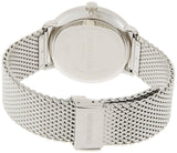Buy Shop Calvin Klein High Noon Black Dial Silver Mesh Bracelet Watch for Men - K8M21121 USA Online