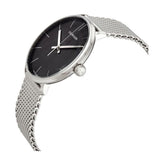 Buy Shop Calvin Klein High Noon Black Dial Silver Mesh Bracelet Watch for Men - K8M21121 USA Online