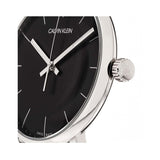 Buy Shop Calvin Klein High Noon Black Dial Silver Mesh Bracelet Watch for Men - K8M21121 USA Online