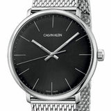 Buy Shop Calvin Klein High Noon Black Dial Silver Mesh Bracelet Watch for Men - K8M21121 USA Online