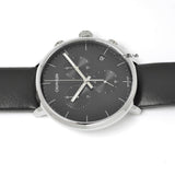 Buy Shop Calvin Klein High Noon Chronograph Black Dial Black Leather Strap Watch for Men - K8M271C1 USA Online
