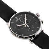 Buy Shop Calvin Klein High Noon Chronograph Black Dial Black Leather Strap Watch for Men - K8M271C1 USA Online