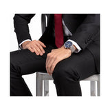 Buy Shop Calvin Klein High Noon Chronograph Black Dial Silver Mesh Bracelet Watch for Men - K8M27121 USA Online