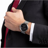 Buy Shop Calvin Klein High Noon Chronograph Black Dial Silver Mesh Bracelet Watch for Men - K8M27121 USA Online