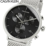 Buy Shop Calvin Klein High Noon Chronograph Black Dial Silver Mesh Bracelet Watch for Men - K8M27121 USA Online